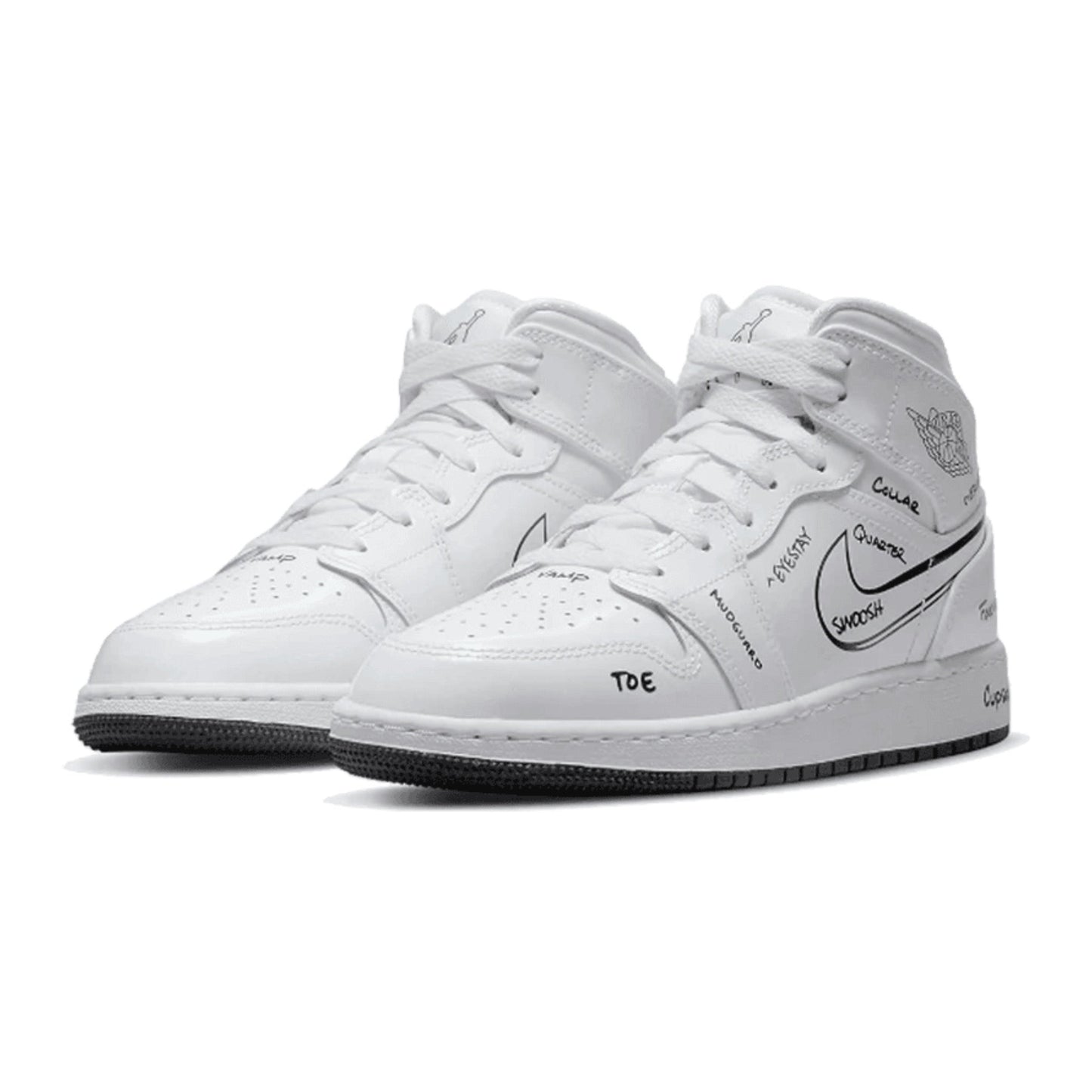 Air Jordan 1 Mid 'Schematic'