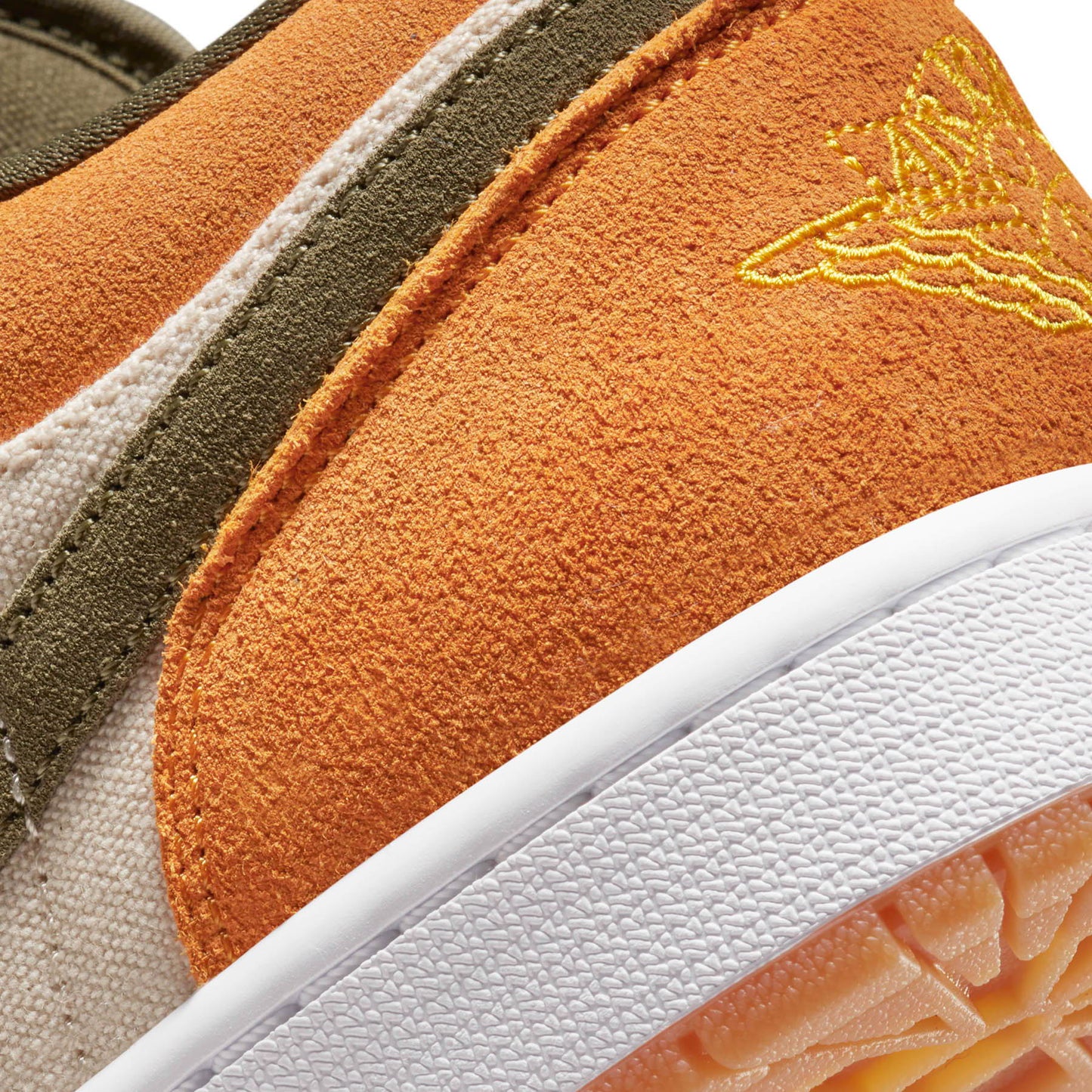 Air Jordan 1 Low 'Orange Olive / Light Curry'