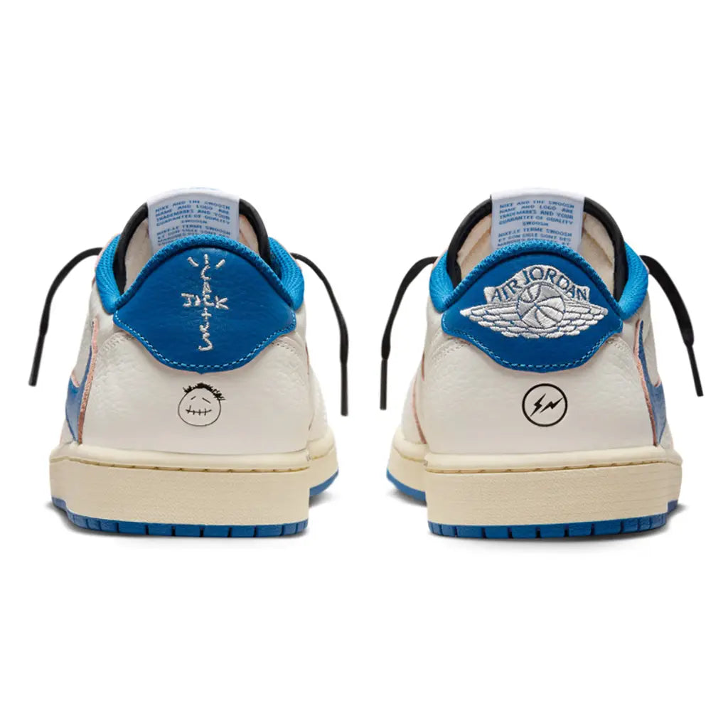 Air Jordan 1 Low x Travis Scott x Fragment Design 'Military Blue'