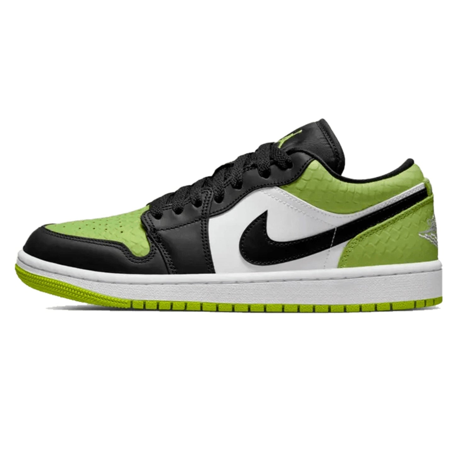 Air Jordan 1 Low 'Snakeskin Vivid Green'