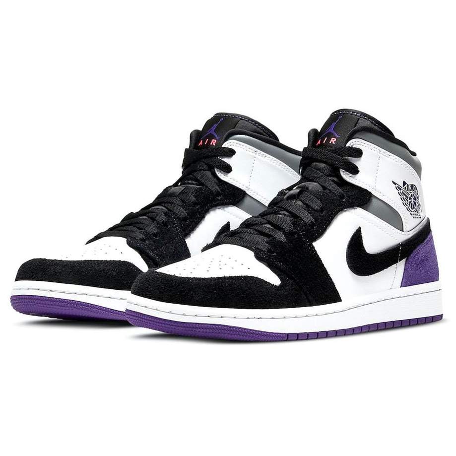 Air Jordan 1 Mid 'Varsity Purple'