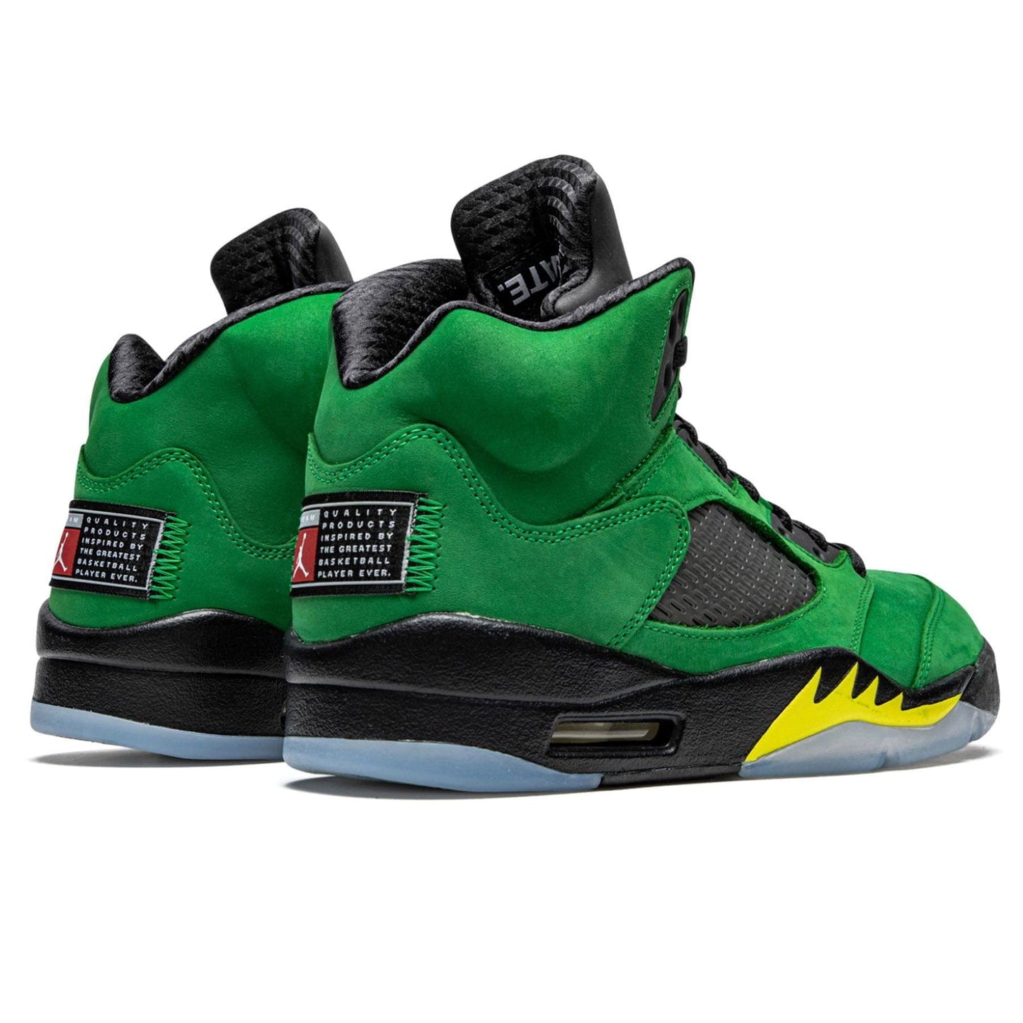 Air Jordan 5 'Apple Green Oregon'
