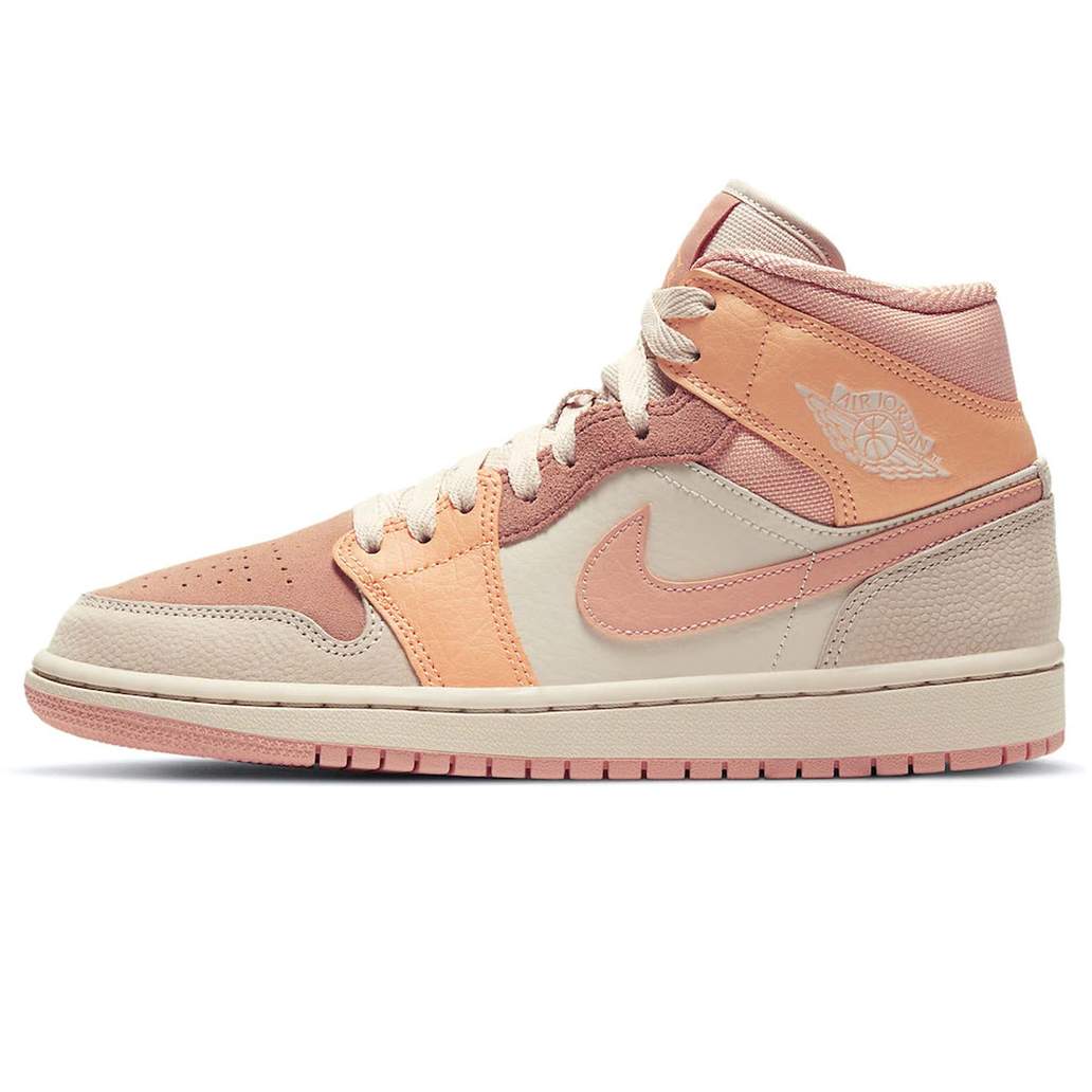Air Jordan 1 Mid 'Apricot Orange'