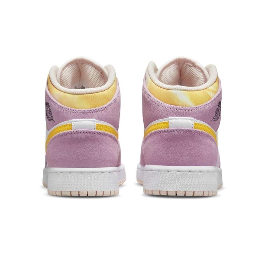 Air Jordan 1 Mid 'Arctic Pink University Gold'