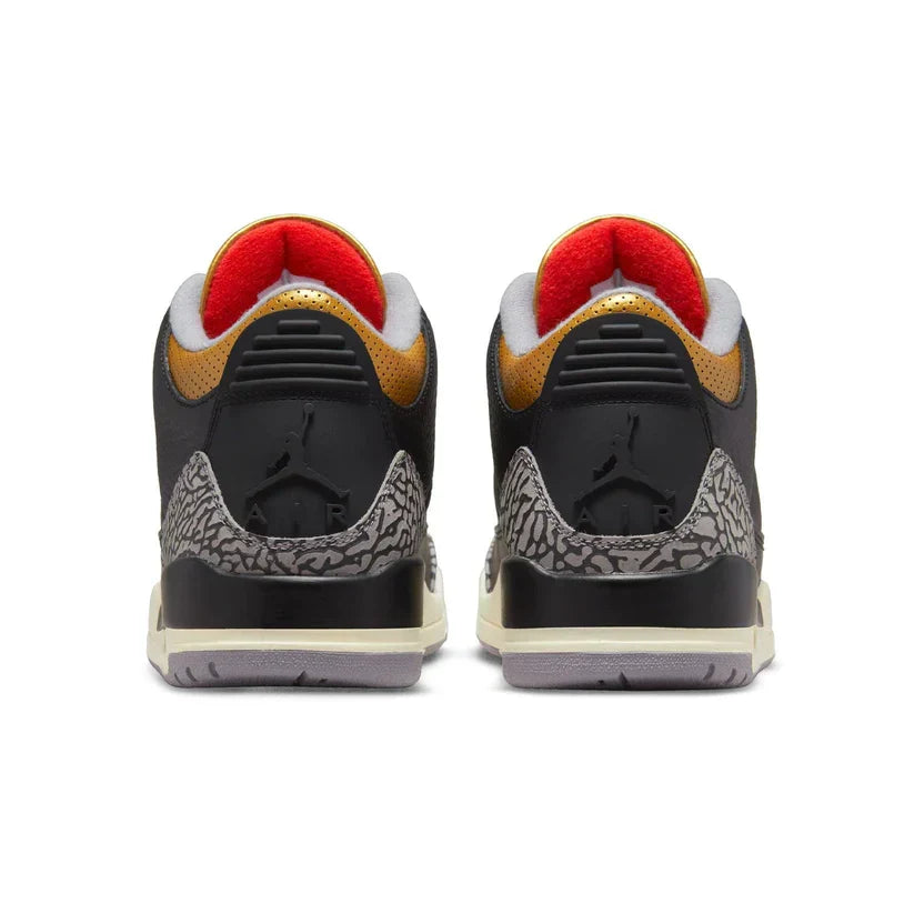 Air Jordan 3 'Black Cement Gold'