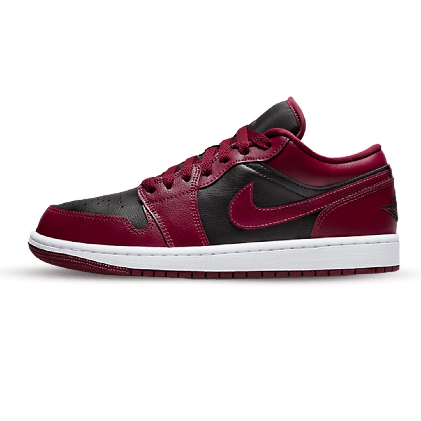 Air Jordan 1 Low 'Black Dark Beetroot'