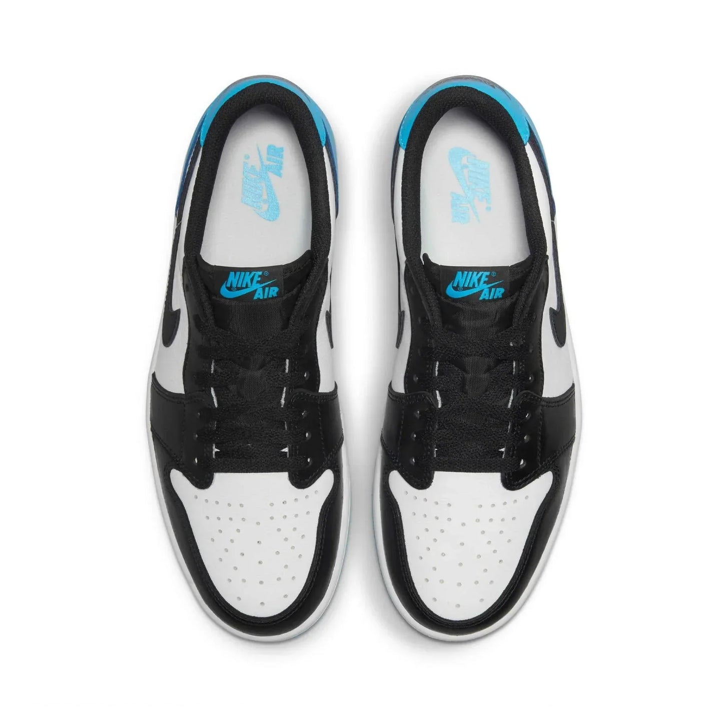 Air Jordan 1 Low 'Black Dark Powder Blue'