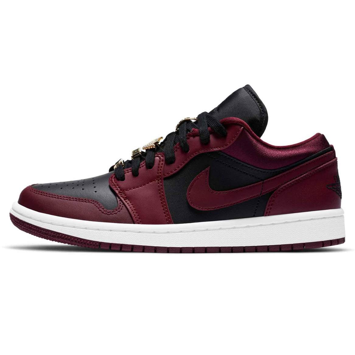 Air Jordan 1 Low 'Dark Beetroot / Gold Pendants'