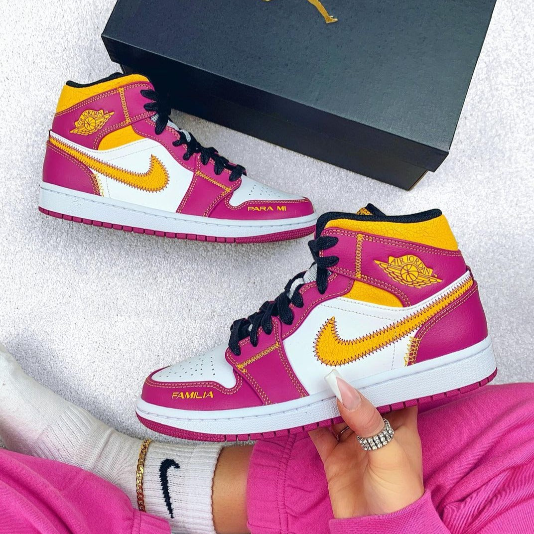 Air Jordan 1 Mid 'Día de los Muertos' (Day of the Dead)