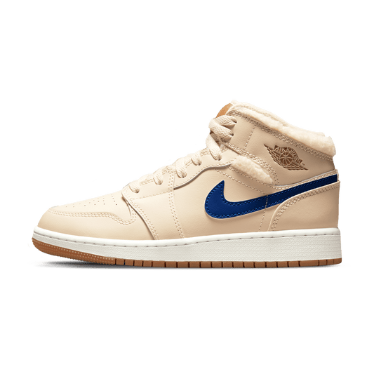 Air Jordan 1 Mid 'Fleece Pearl White Driftwood'