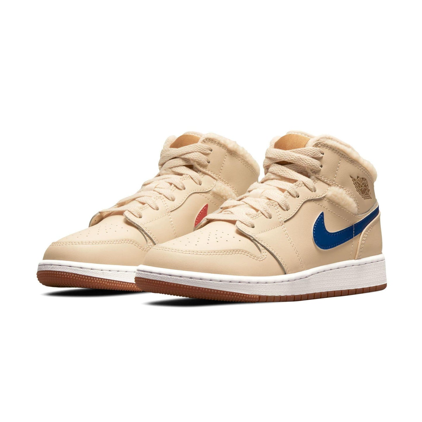 Air Jordan 1 Mid 'Fleece Pearl White Driftwood'