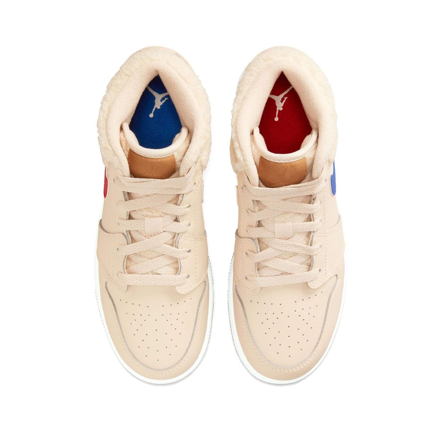 Air Jordan 1 Mid 'Fleece Pearl White Driftwood'