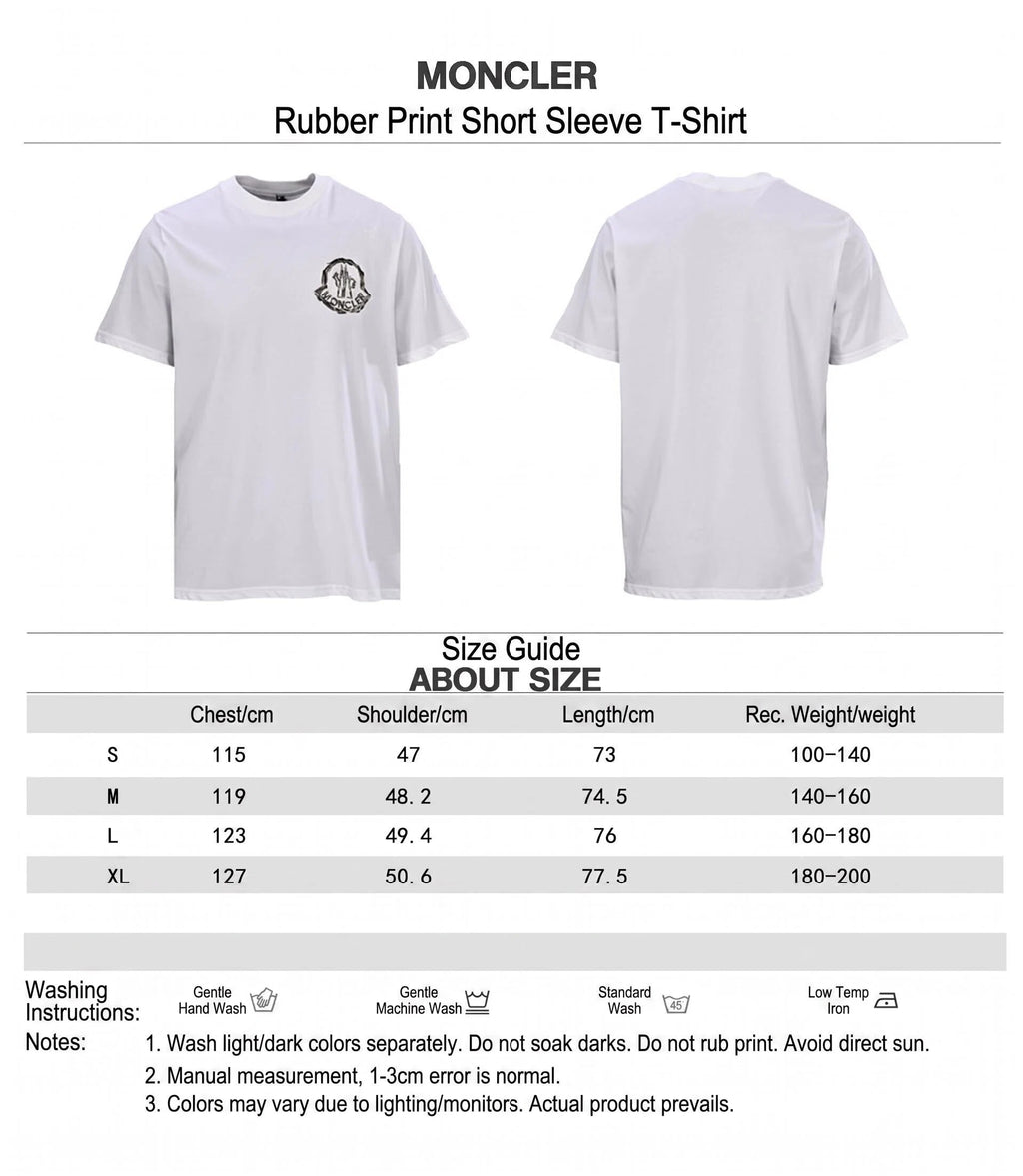 MONCLER MC Printed Short-Sleeve T-Shirt