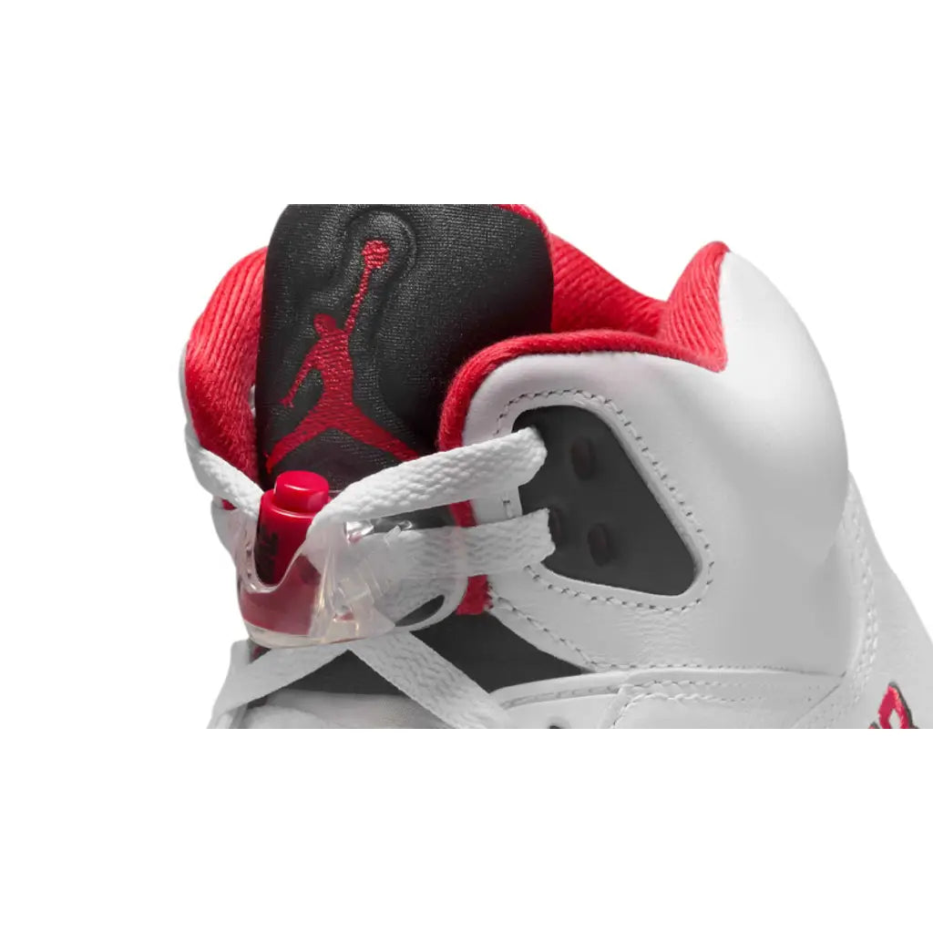 Air Jordan 5 'Fire Red Black Tongue' (2025)