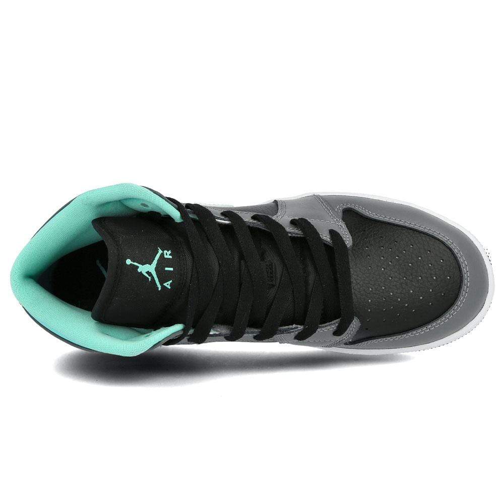 Air Jordan 1 Mid 'Grey Aqua'