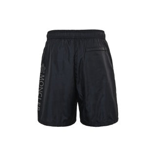 Moncler  Side Reflective Logo Print Shorts