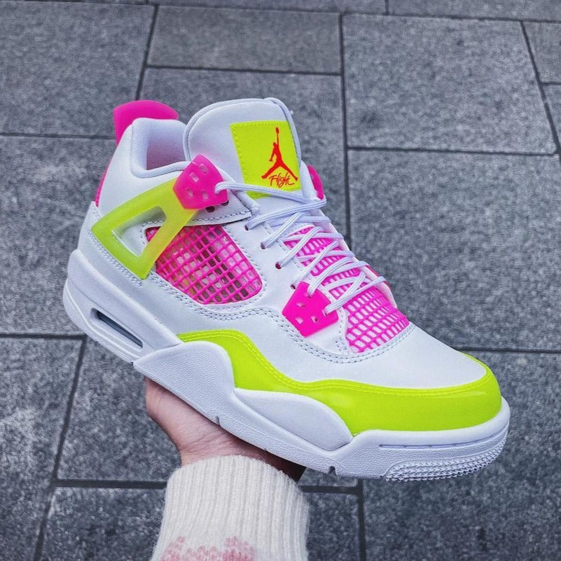 Air Jordan 4 'Lemon Venom Pink'