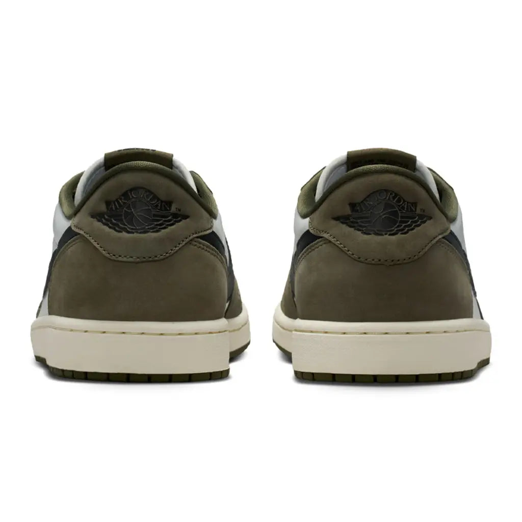 Air Jordan 1 Low 'Medium Olive Sail Black'