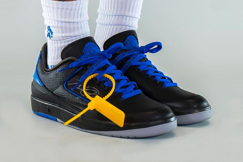 Air Jordan 2 Low x Off-White 'Black Blue'