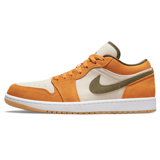 Air Jordan 1 Low 'Orange Olive / Light Curry'