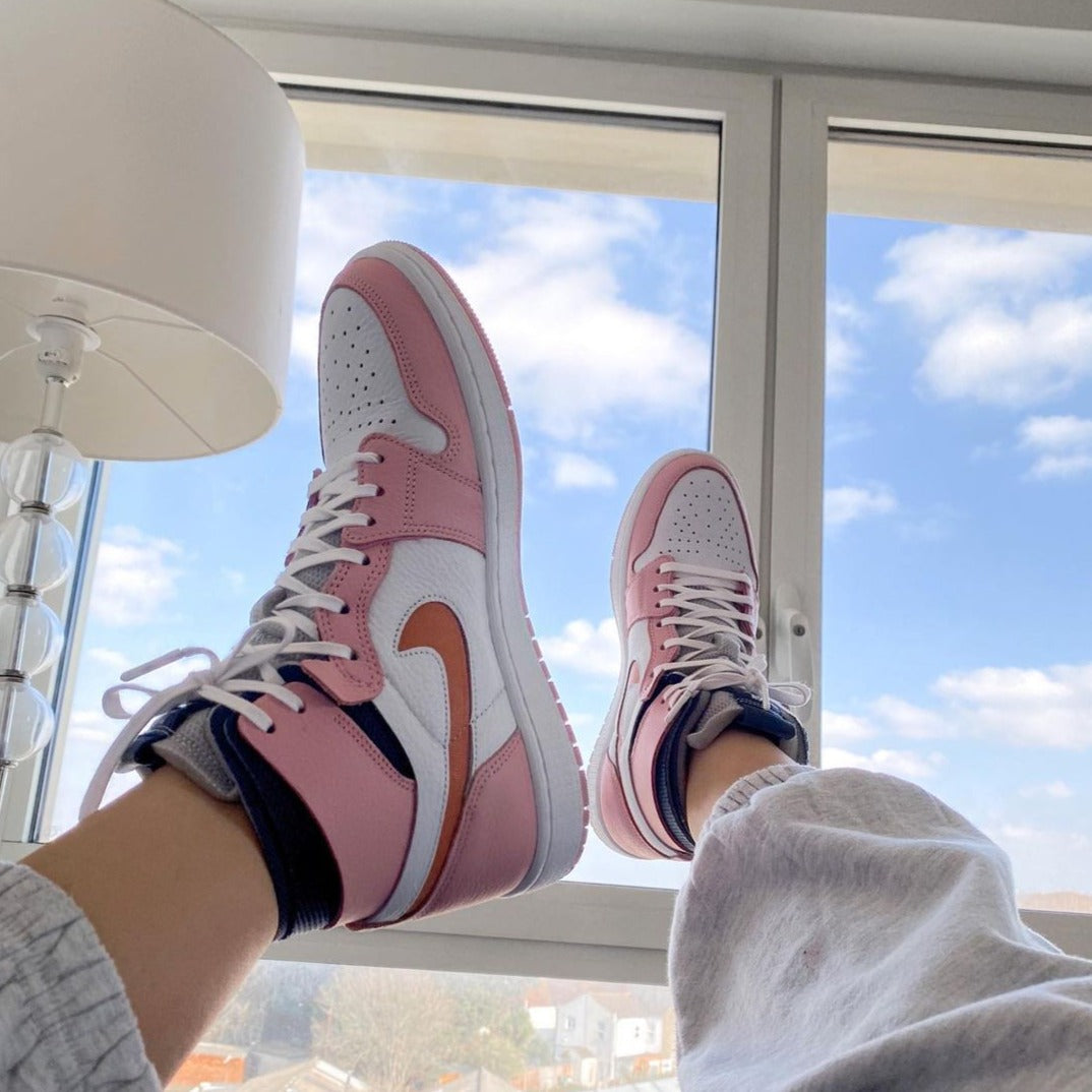 Air Jordan 1 High Zoom CMFT 'Pink Glaze / Cauliflower'