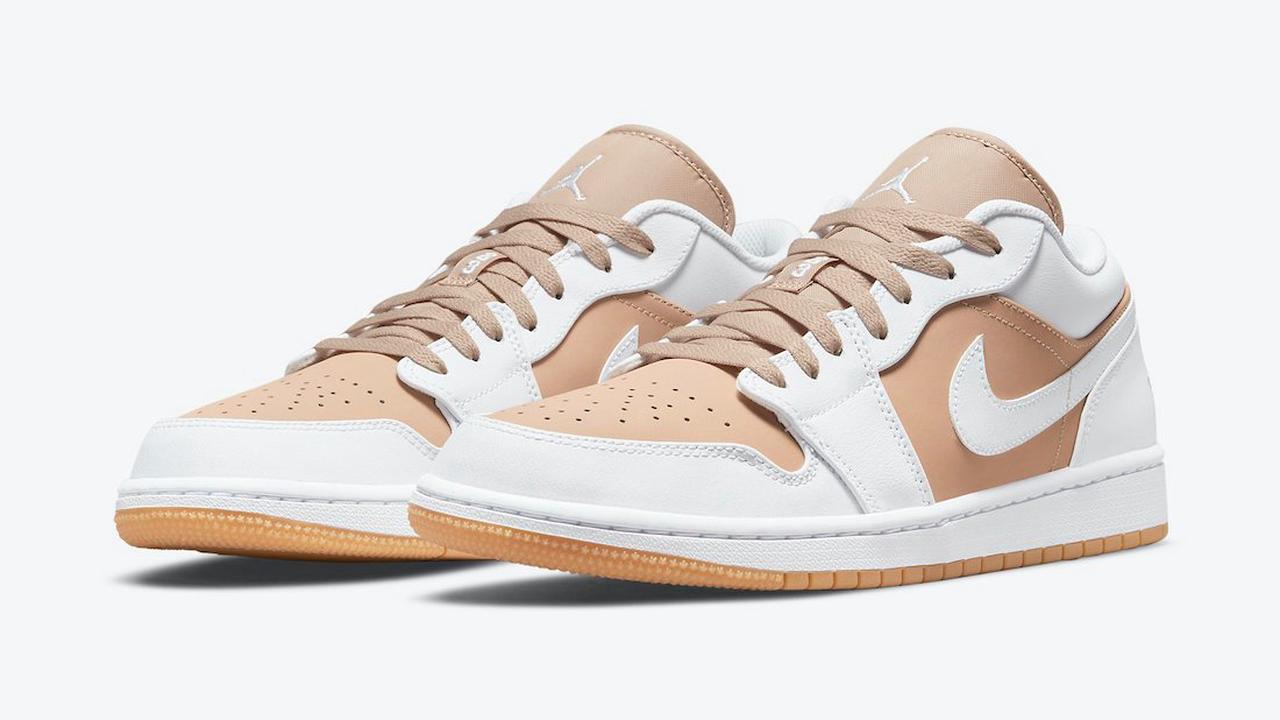 Air Jordan 1 Low 'Tan Hemp White'