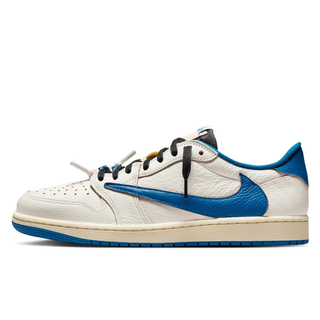 Air Jordan 1 Low x Travis Scott x Fragment Design 'Military Blue'