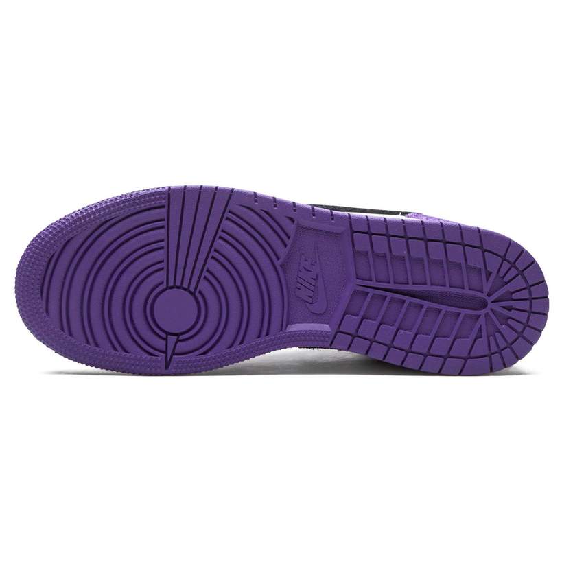 Air Jordan 1 Mid 'Varsity Purple'