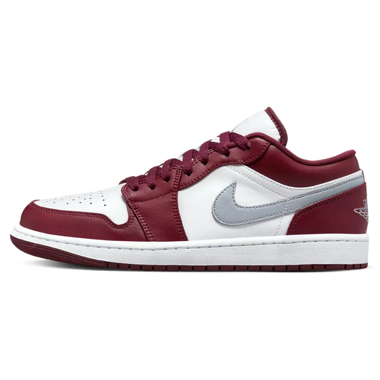 Air Jordan 1 Low 'White Bordeaux'