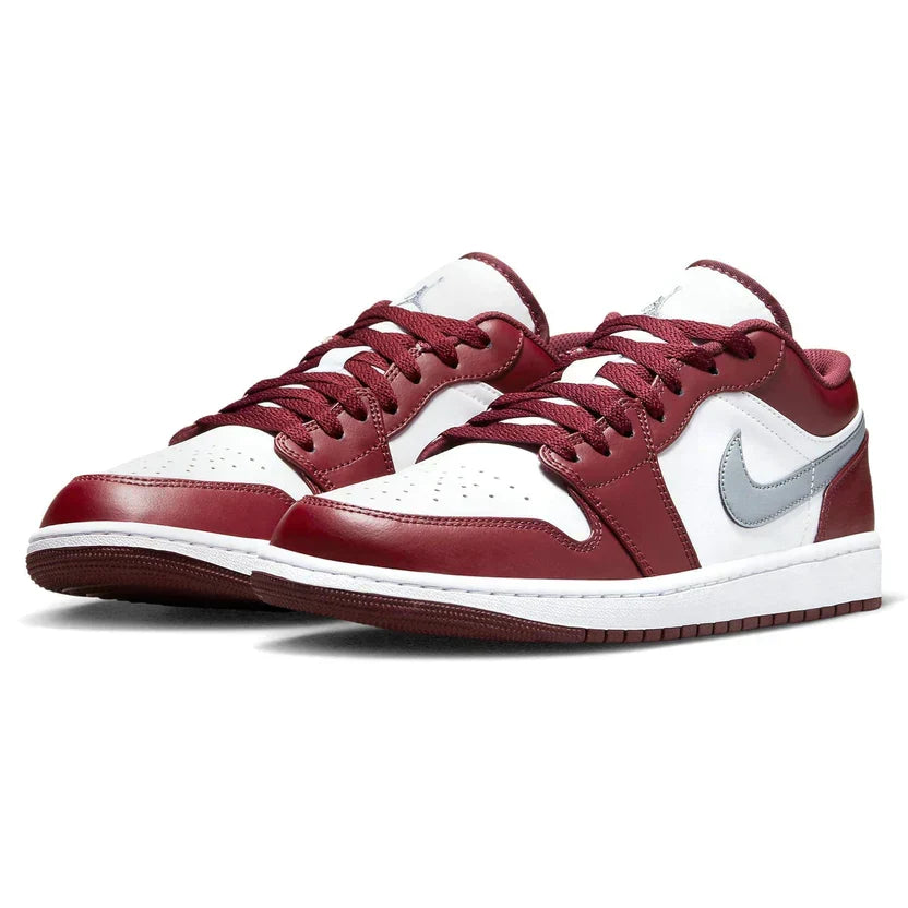 Air Jordan 1 Low 'White Bordeaux'