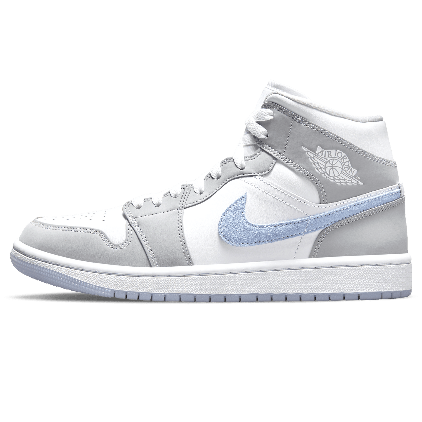 Air Jordan 1 Mid 'Wolf Grey Aluminium'