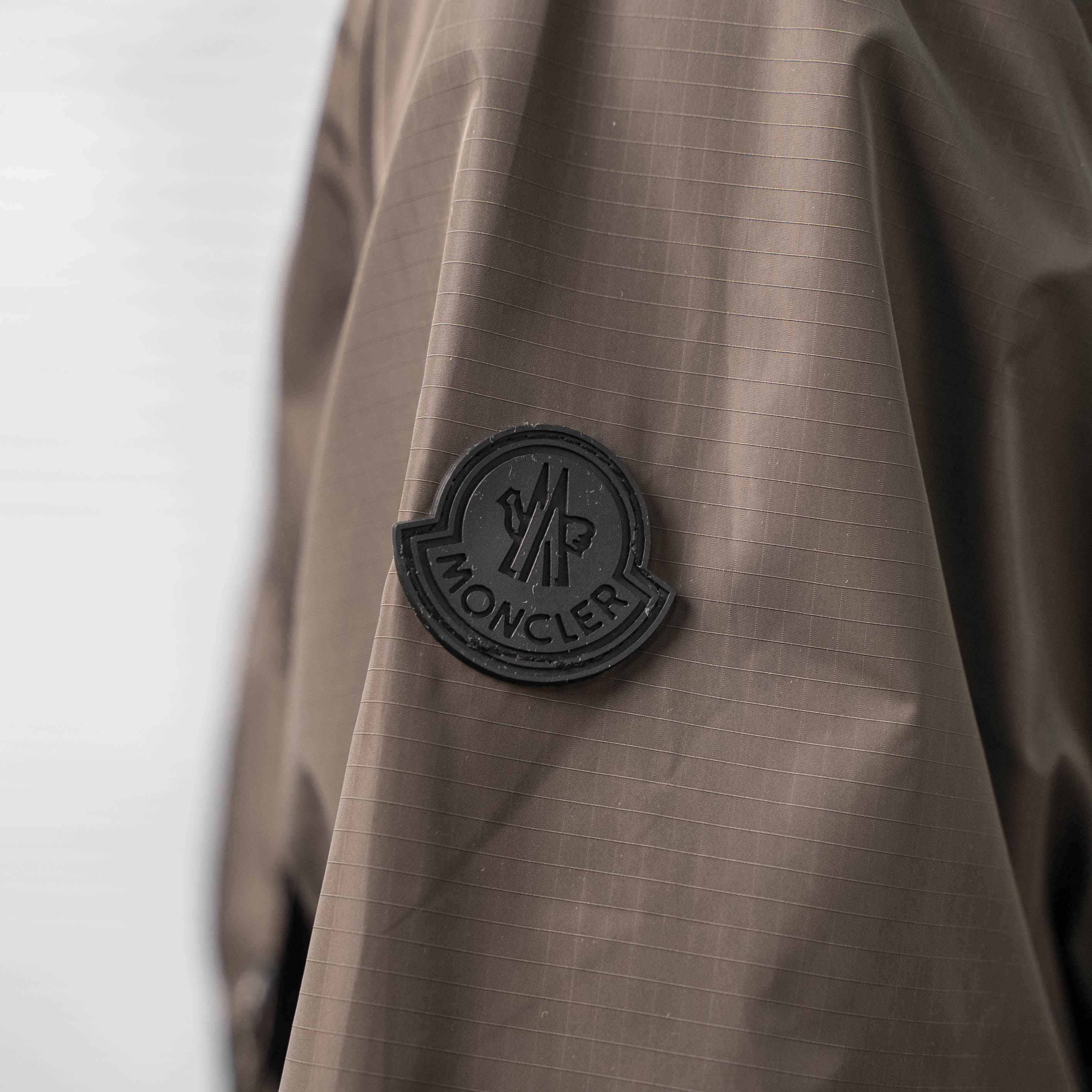 MONCLER MC Logo Patch Pocket Short-Sleeve Shirt