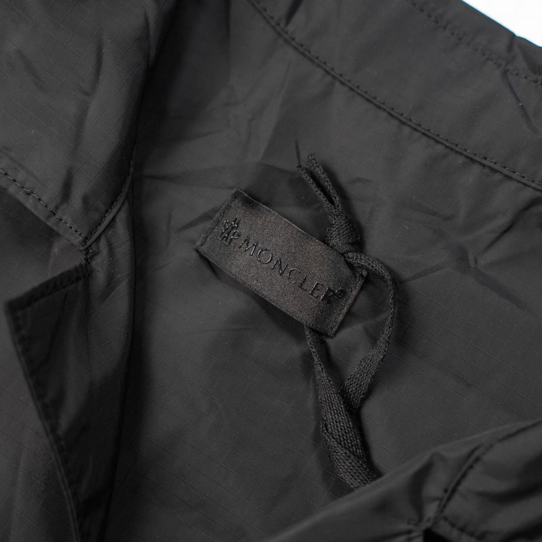 MONCLER MC Logo Patch Pocket Short-Sleeve Shirt