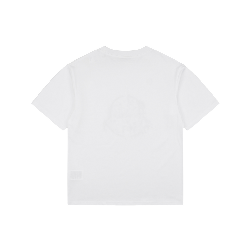 Moncler Splash Ink Logo Print Casual Short Sleeve T-shirt