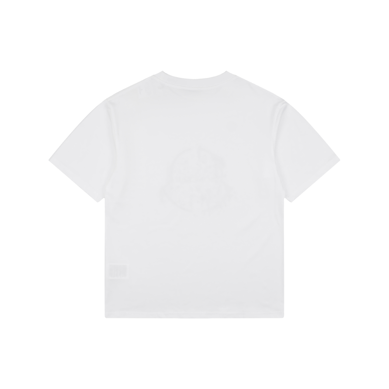Moncler Splash Ink Logo Print Casual Short Sleeve T-shirt
