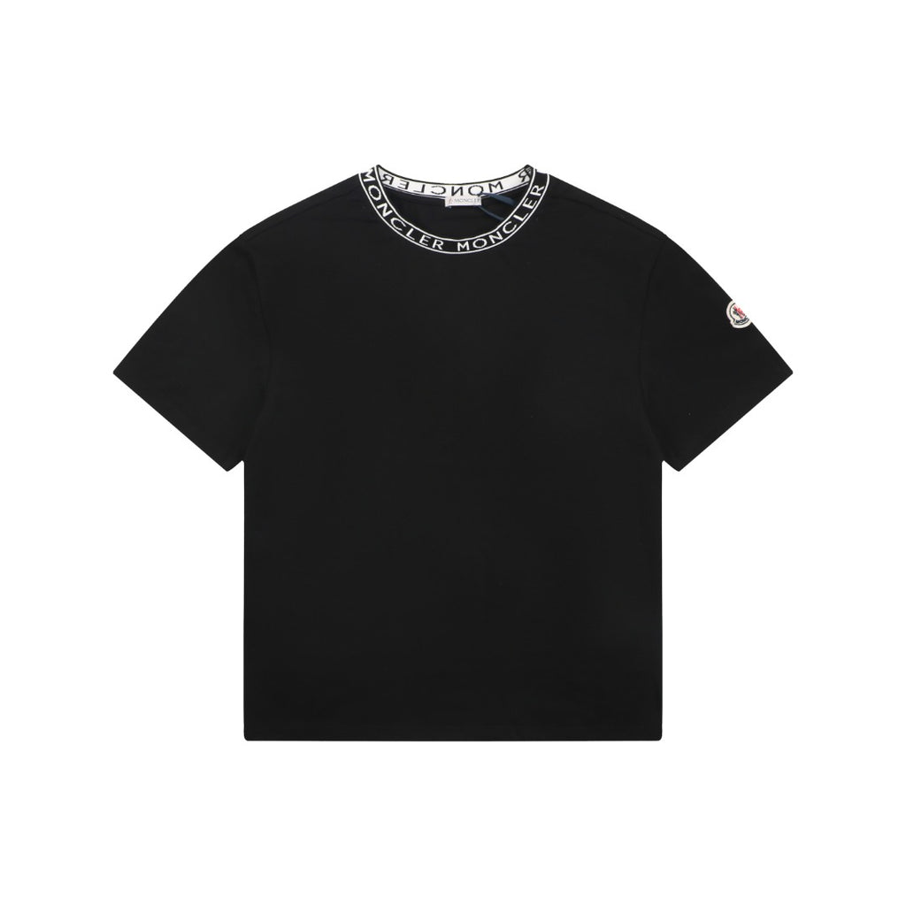 Moncler Letter Rib Short Sleeve T-Shirt