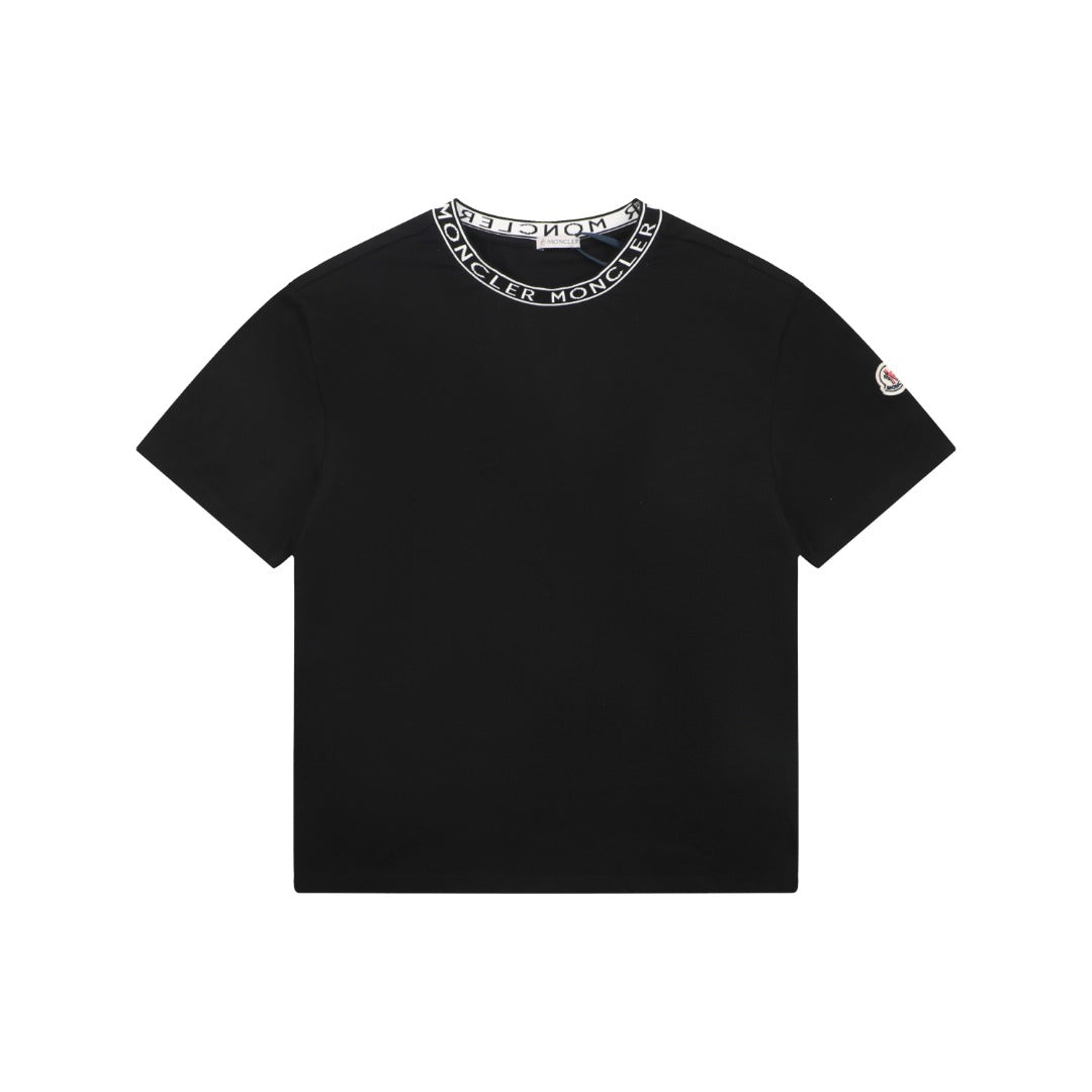 Moncler Letter Rib Short Sleeve T-Shirt