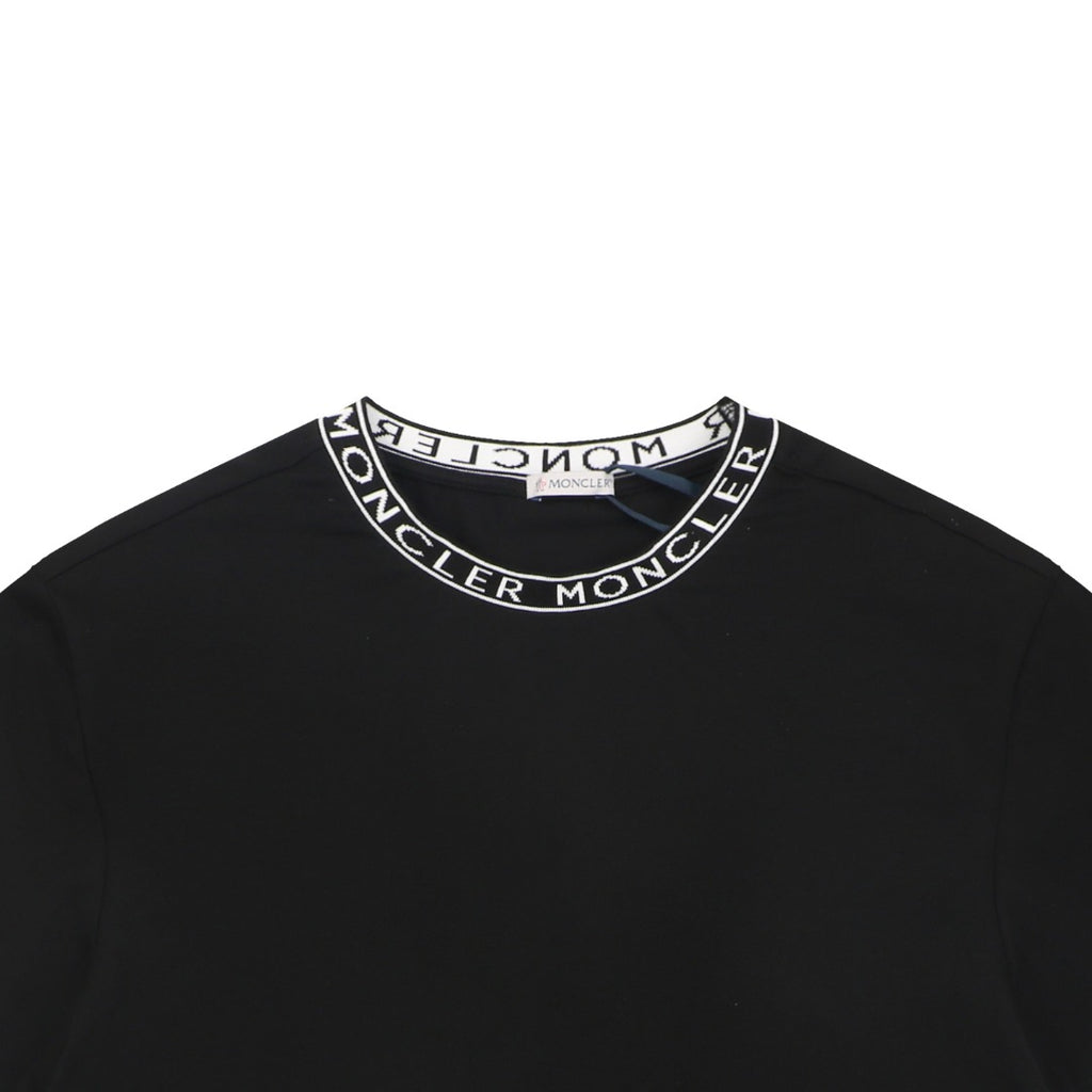 Moncler Letter Rib Short Sleeve T-Shirt