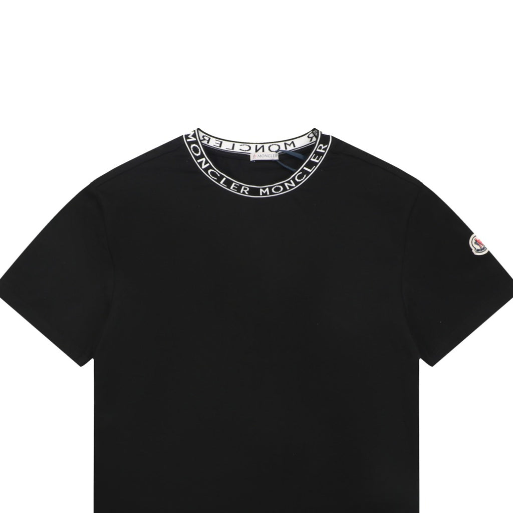Moncler Letter Rib Short Sleeve T-Shirt