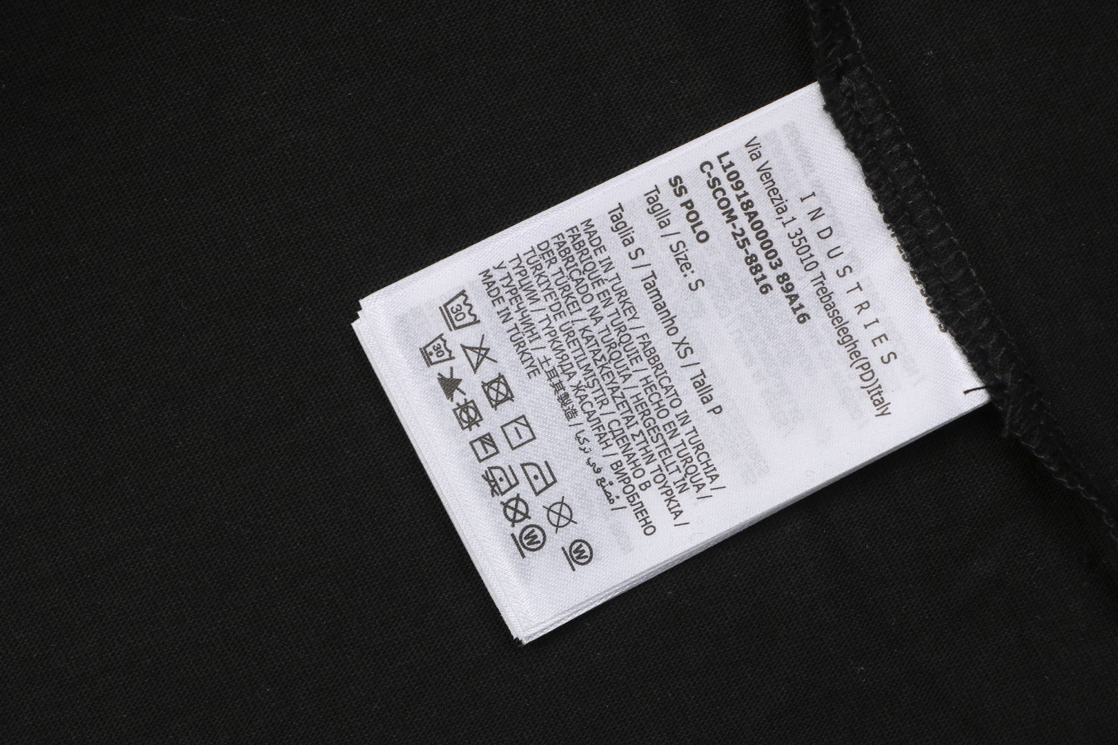 Moncler Letter Rib Short Sleeve T-Shirt