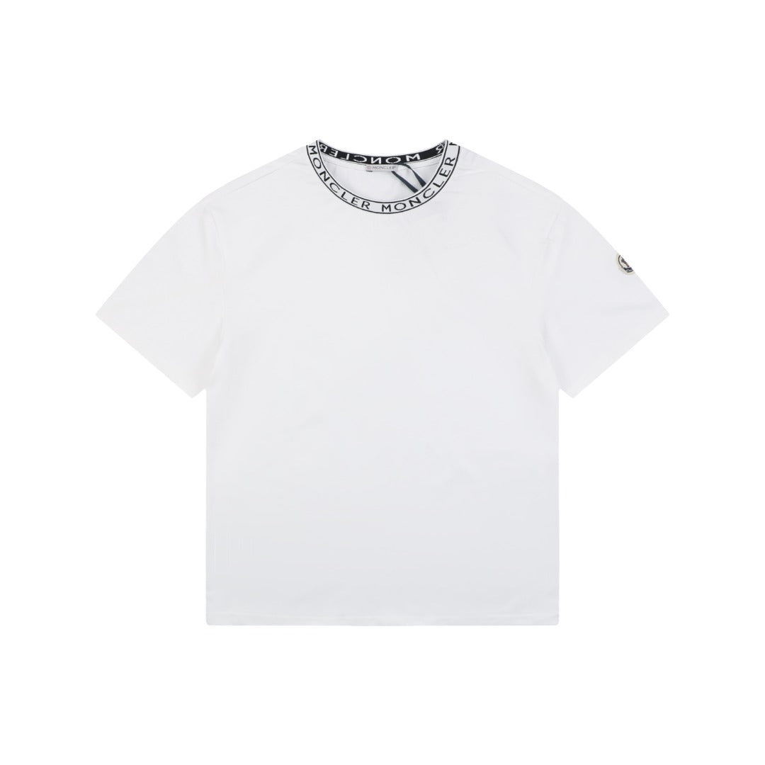 Moncler Letter Rib Short Sleeve T-Shirt