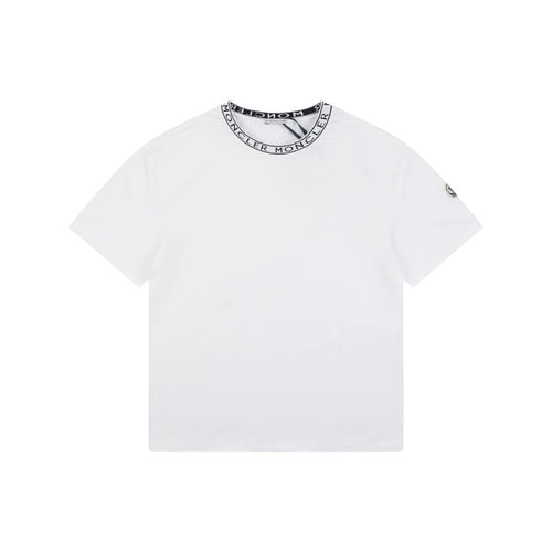 Moncler Letter Rib Short Sleeve T-Shirt