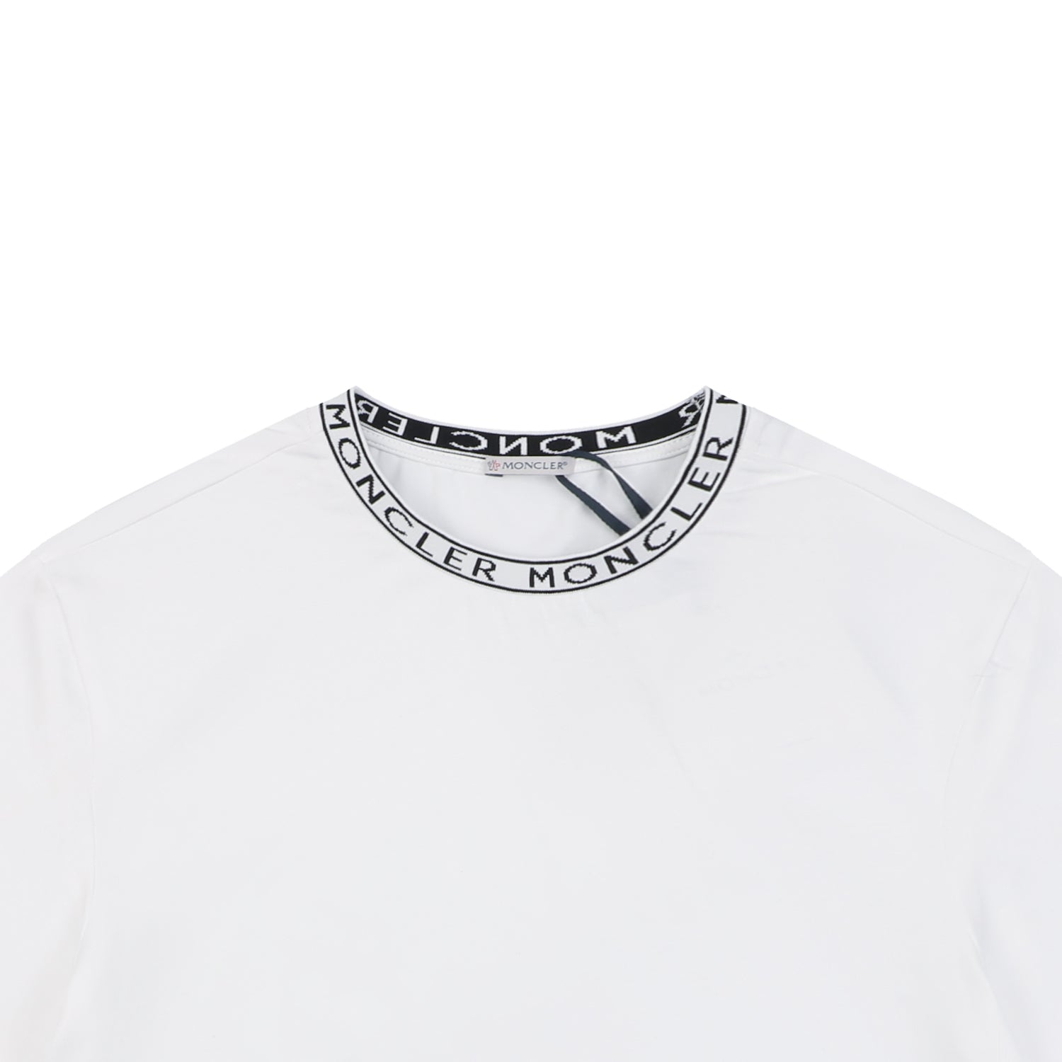 Moncler Letter Rib Short Sleeve T-Shirt