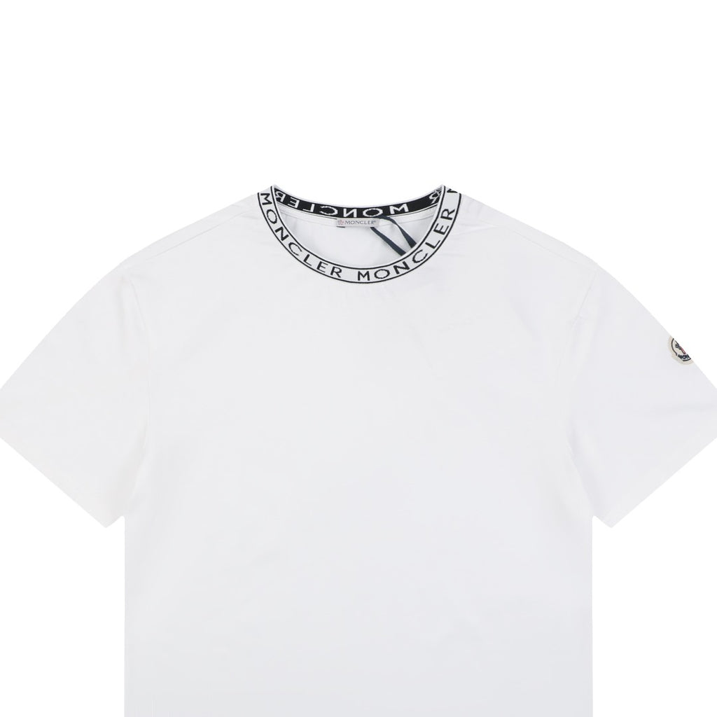Moncler Letter Rib Short Sleeve T-Shirt
