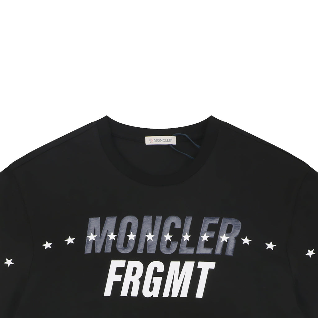 Moncler Star Track Letter Print Short Sleeve T-shirt