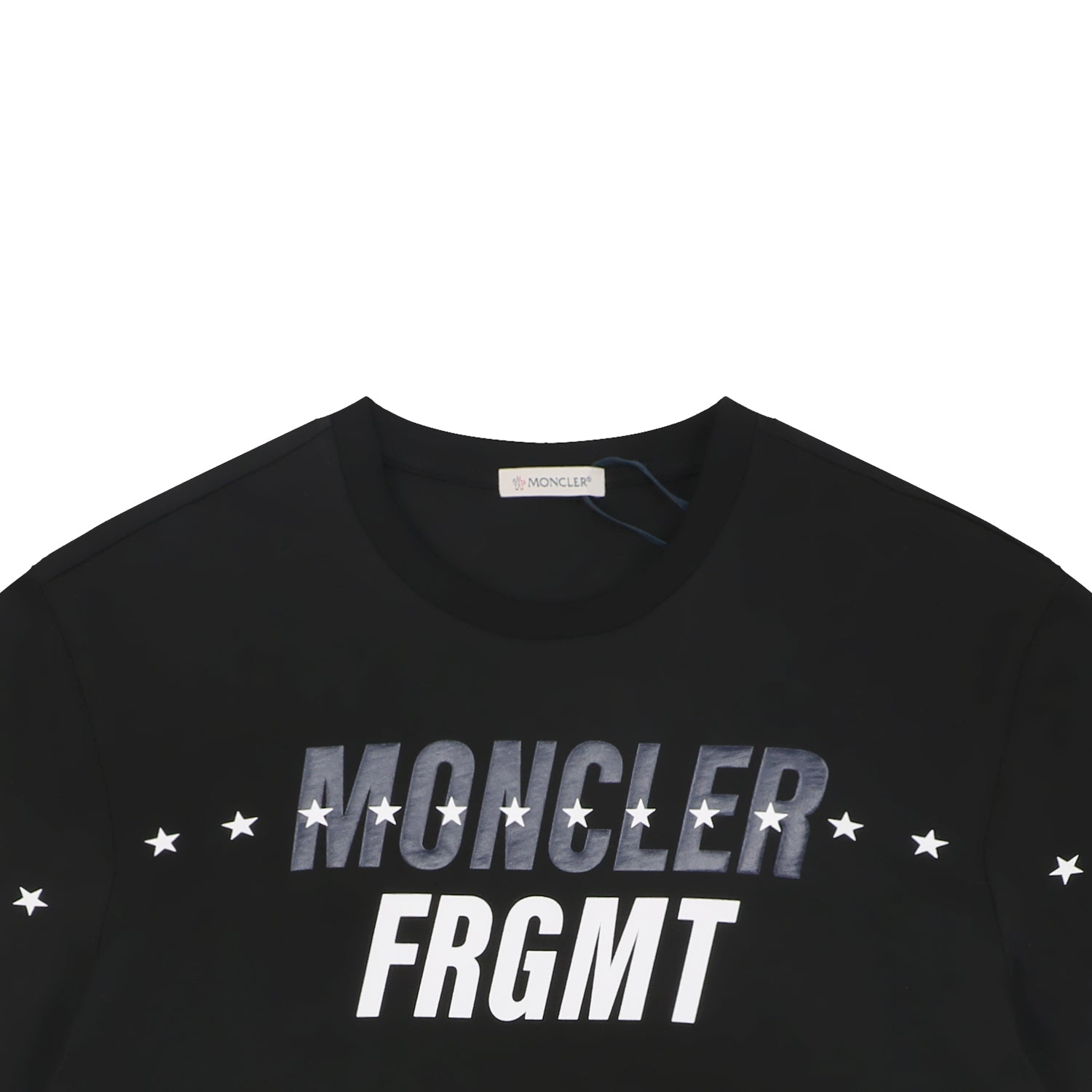 Moncler Star Track Letter Print Short Sleeve T-shirt