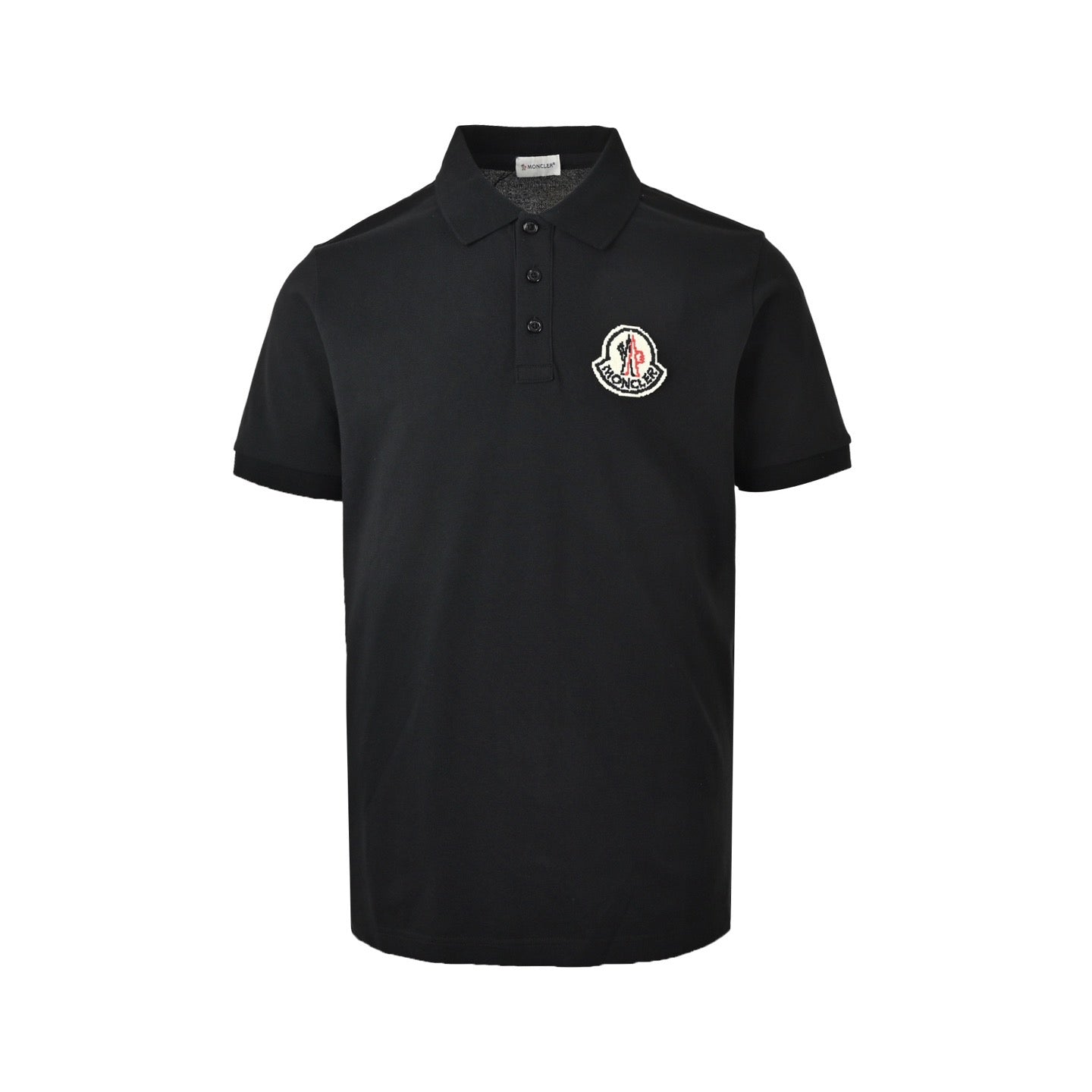 Moncler 25SS Classic Big Logo Short-Sleeve Polo Shirt