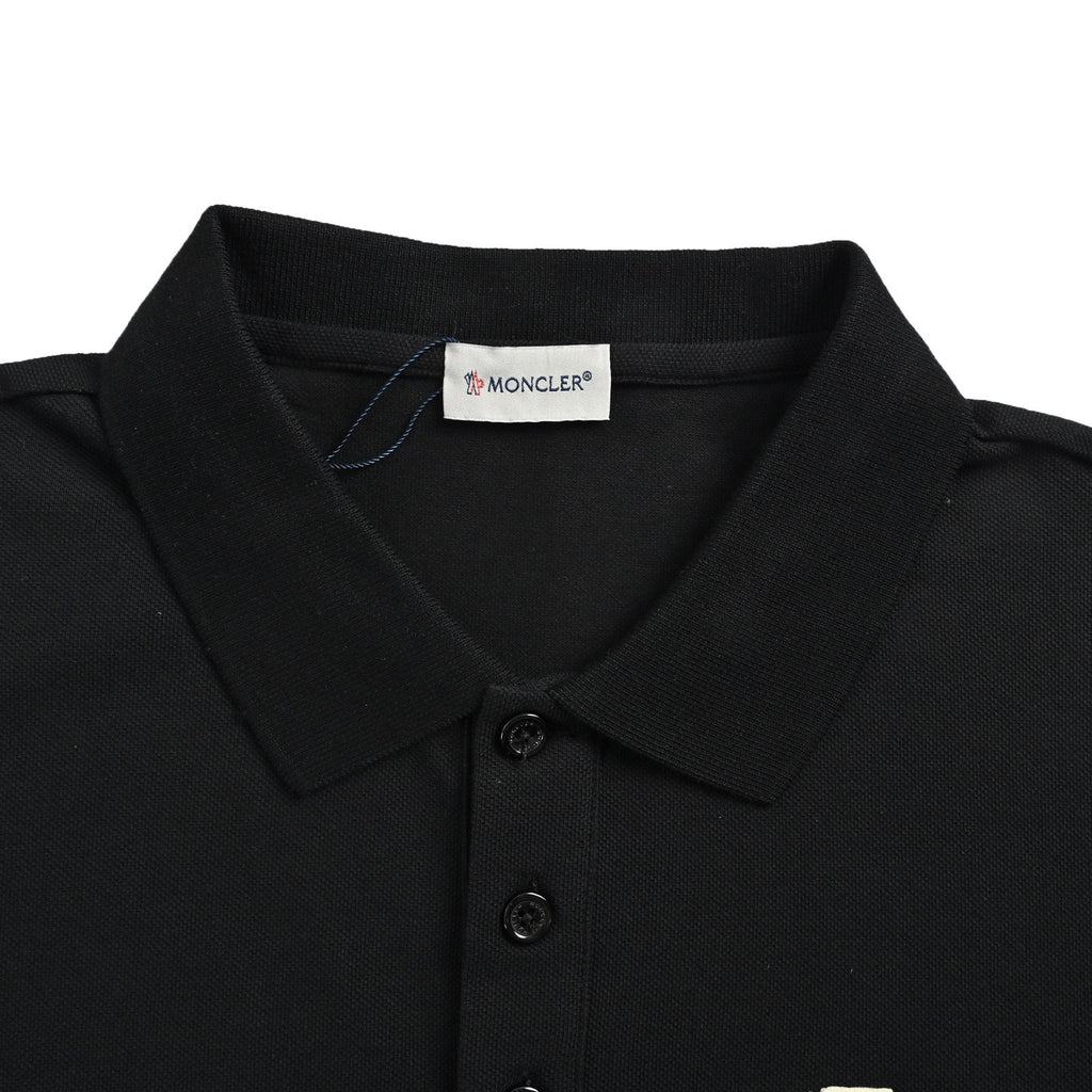 Moncler 25SS Classic Big Logo Short-Sleeve Polo Shirt