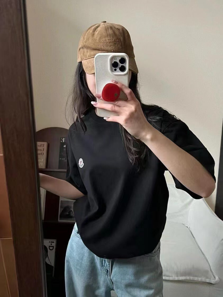 Moncler Classic Small Logo Short Sleeve T-Shirt
