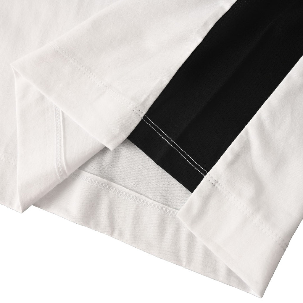 MONCLER MC Two-Tone Chest Print Short Sleeve T-Shirt
